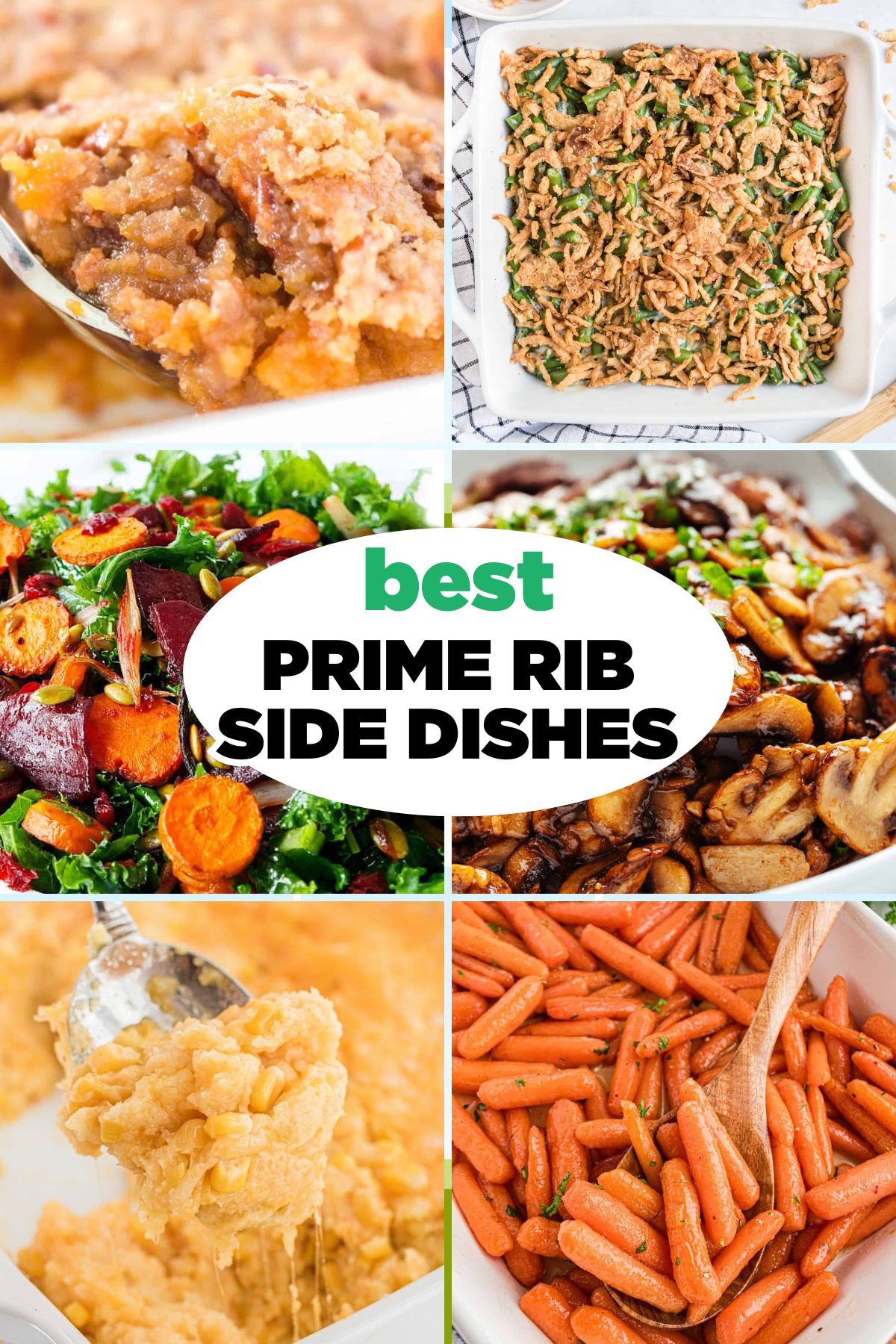 Top prime rib side dishes.