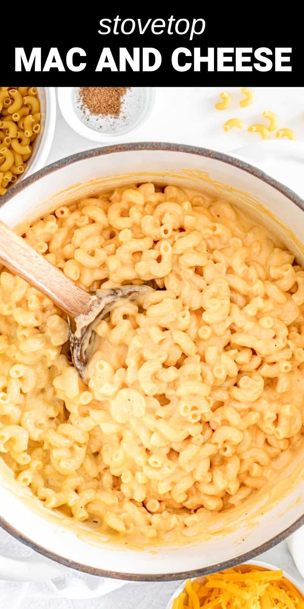 Skip the oven and make a Stovetop Mac and Cheese that’s quicker, easier, and downright irresistible. Made with tender pasta bathed in a creamy cheese sauce, it will keep everyone coming back for more.