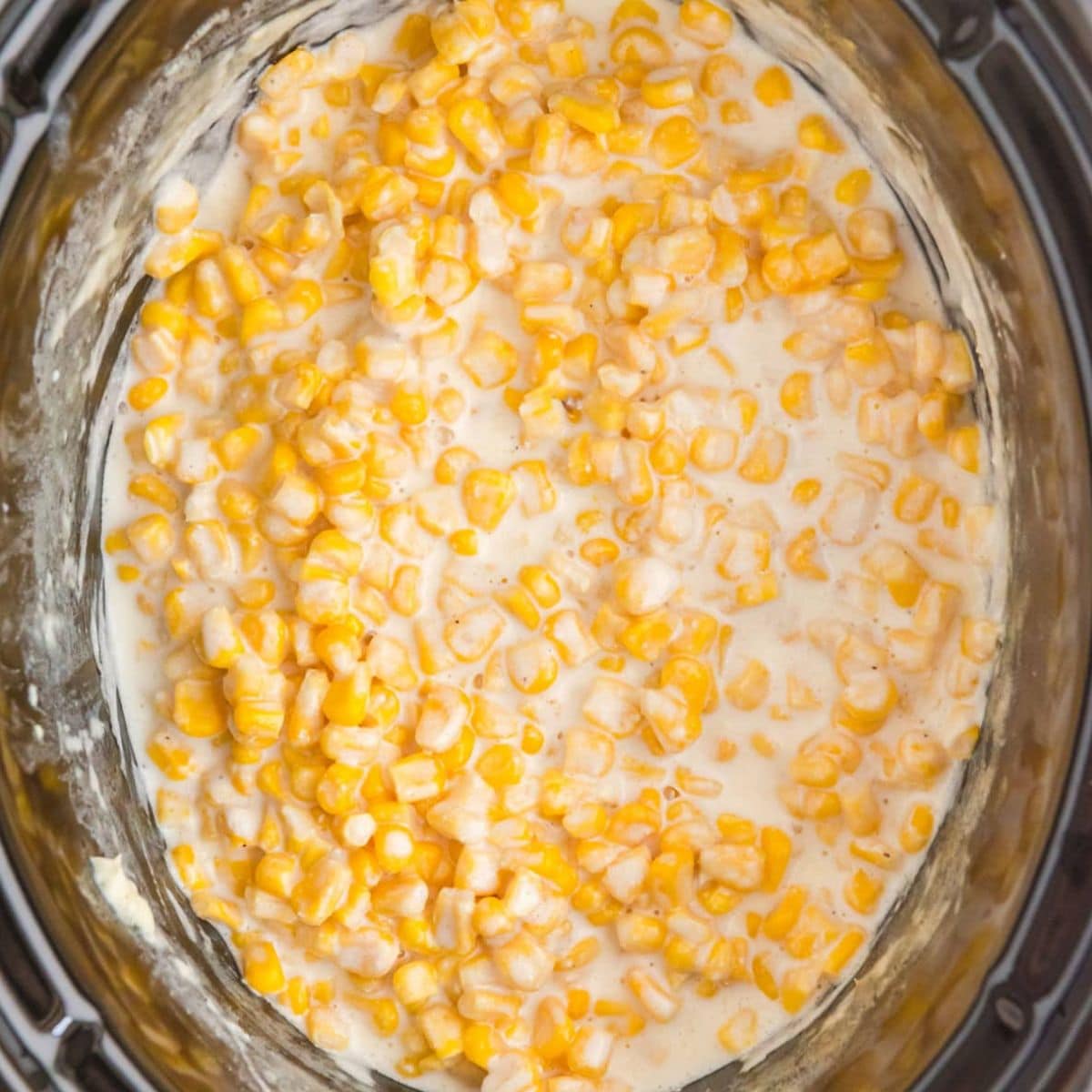 Slow Cooker Creamed Corn - Balancing Motherhood