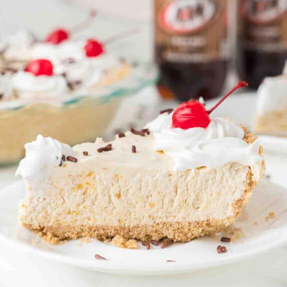 Root Bar Pie Root Beer Float Pie - Balancing Motherhood